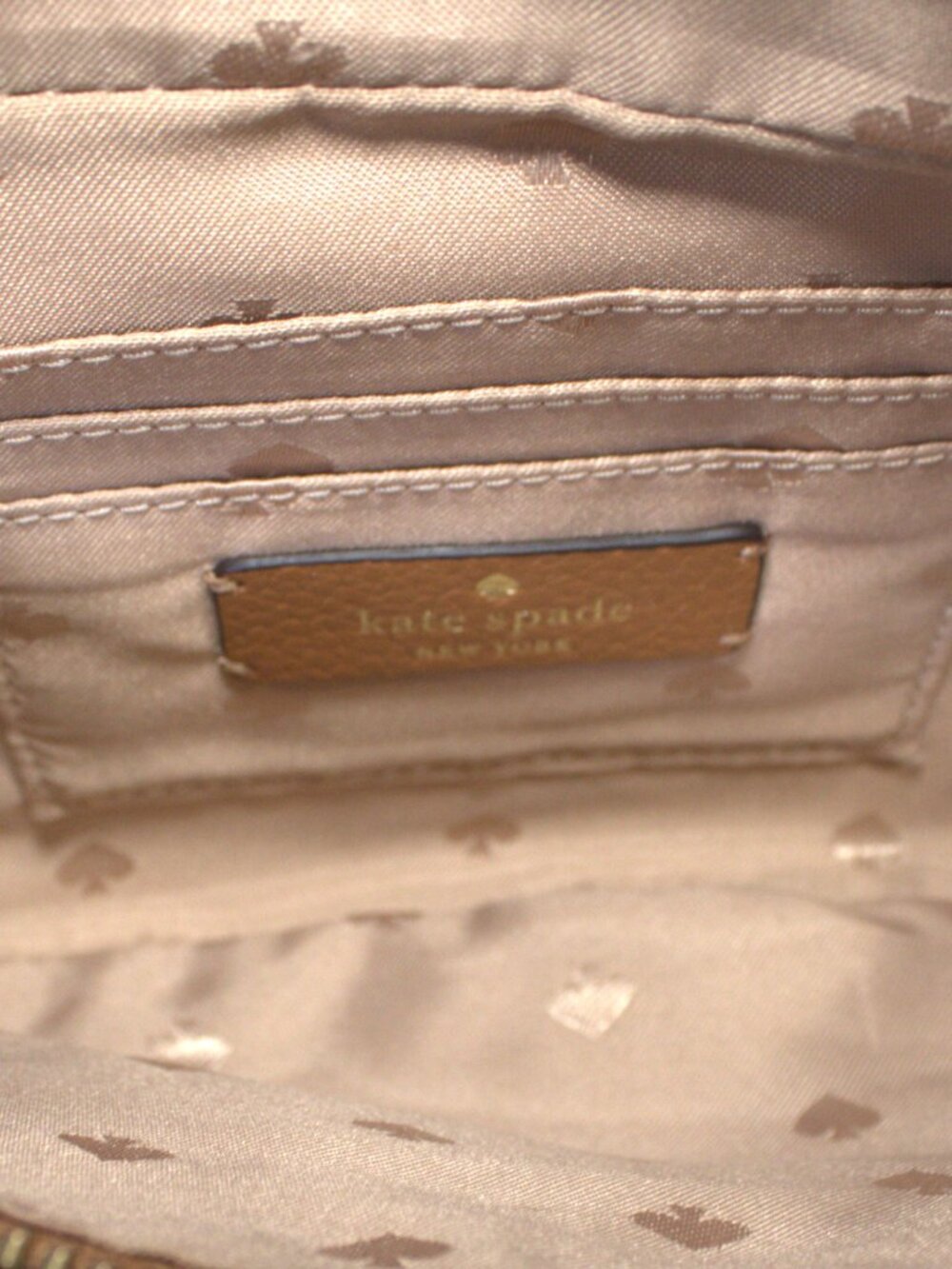 Kate Spade Leila Belt Bag/Fanny Pack, Warm Gingerbread Pebbled Leather, G. Hardw - Picture 2 of 7